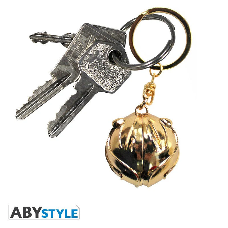 Harry Potter "Golden Snitch" Metal Keychain by Abystyle - Image 2