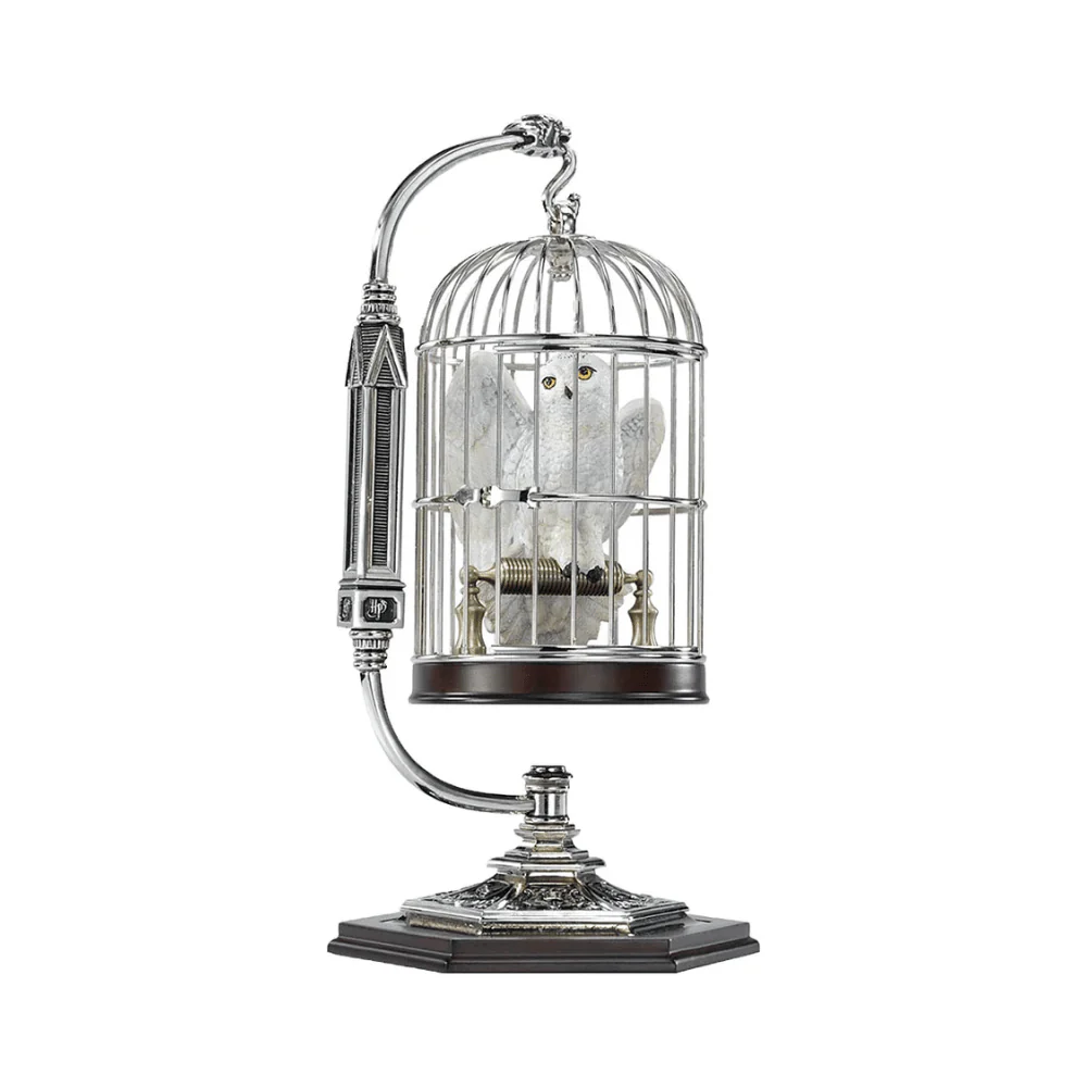 Harry Potter Miniature Hedwig and Cage Figure
