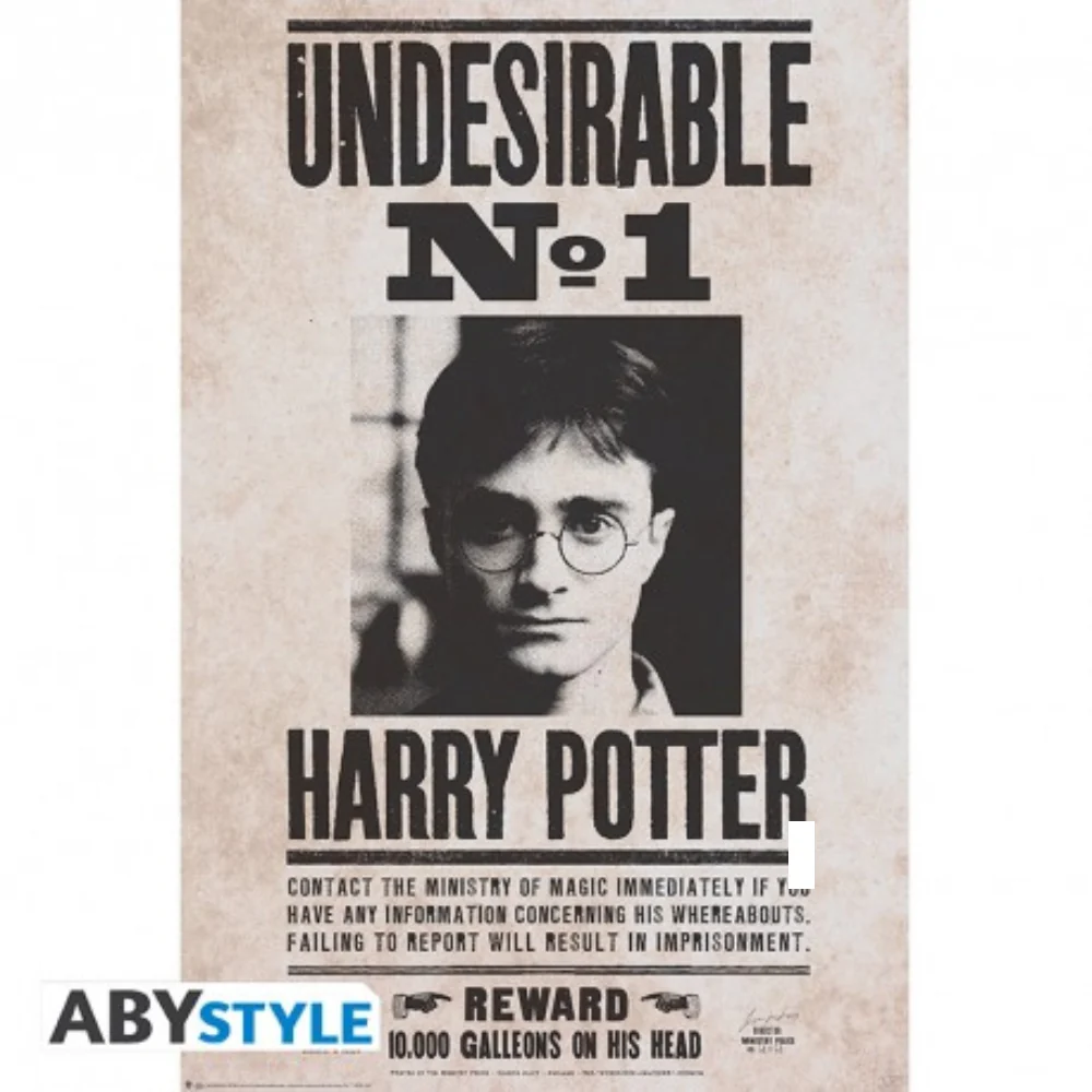 HARRY POTTER - Poster Undesirable Number 1 (91.5x61)