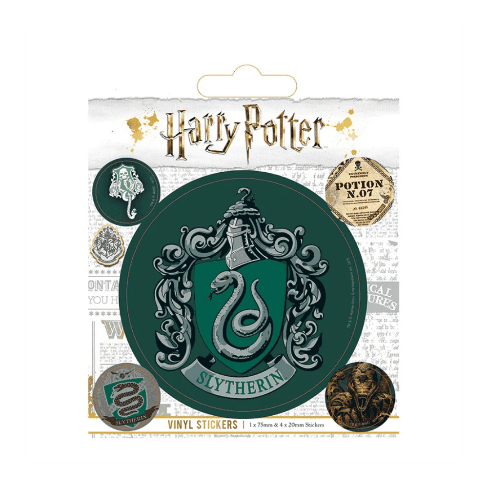 HARRY POTTER - SLYTHERIN (VINYL STICKER PACK) By Pyramid