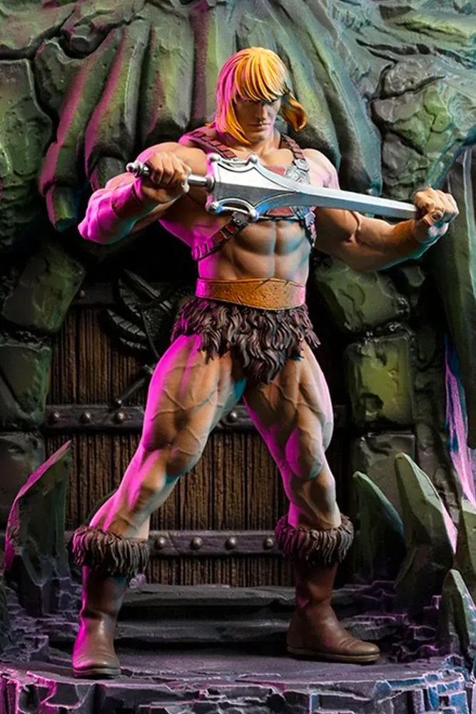 MASTERS OF THE UNIVERSE HE-MAN DELUXE ART SCALE 1/10 By Iron Studios - Image 2