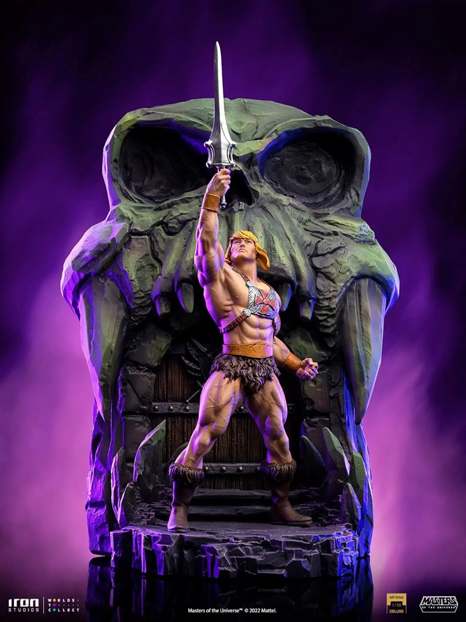MASTERS OF THE UNIVERSE HE-MAN DELUXE ART SCALE 1/10 By Iron Studios - Image 3