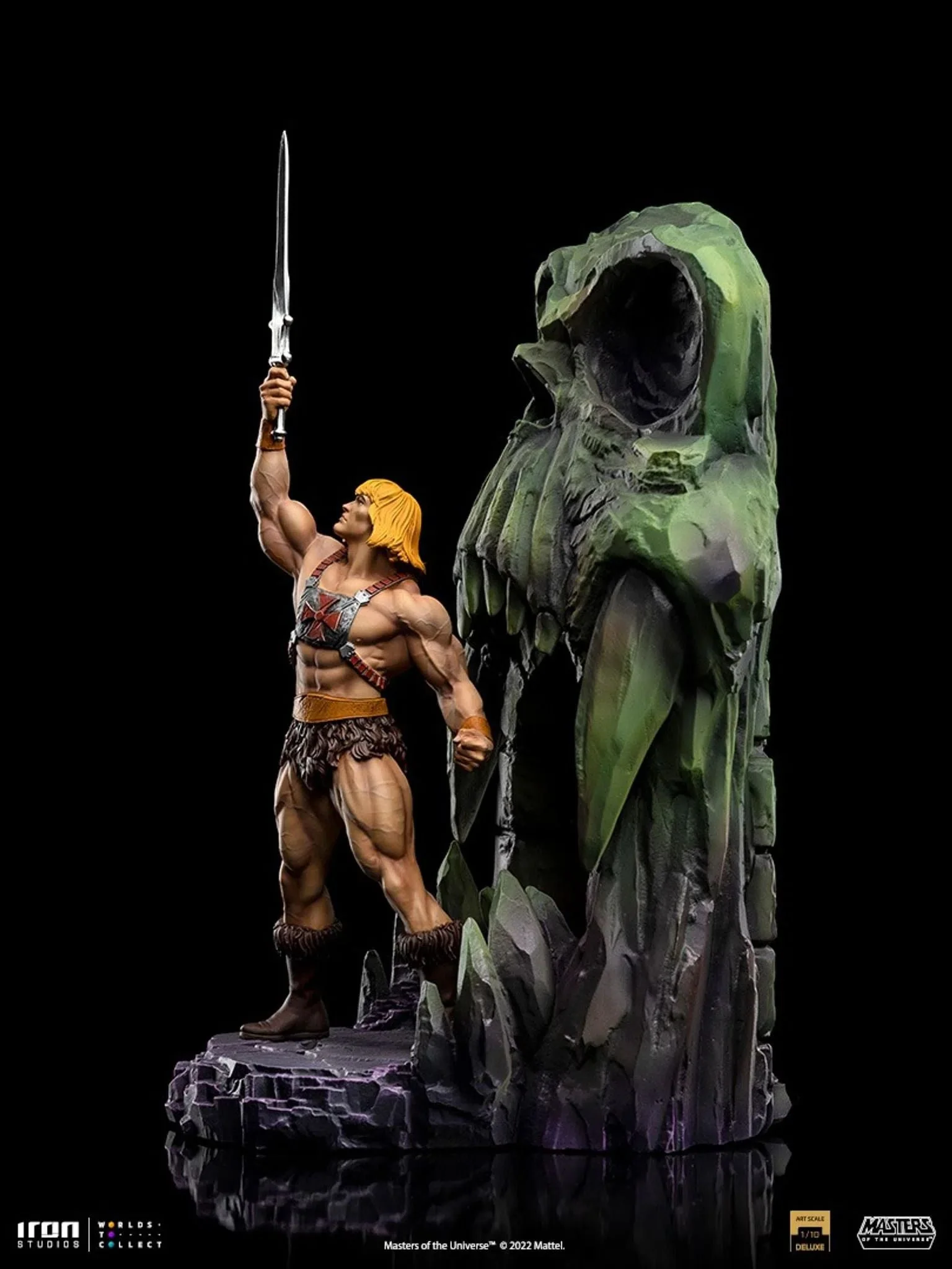 MASTERS OF THE UNIVERSE HE-MAN DELUXE ART SCALE 1/10 By Iron Studios - Image 5
