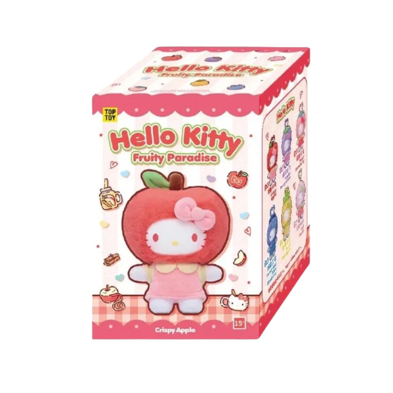 Hello Kitty Fruity Paradise Series Plush Pendant Blind Box By Top Toy