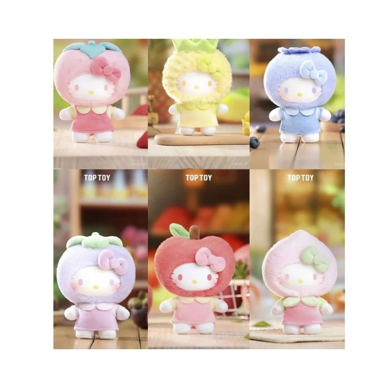 Hello Kitty Fruity Paradise Series Plush Pendant Blind Box By Top Toy - Image 9