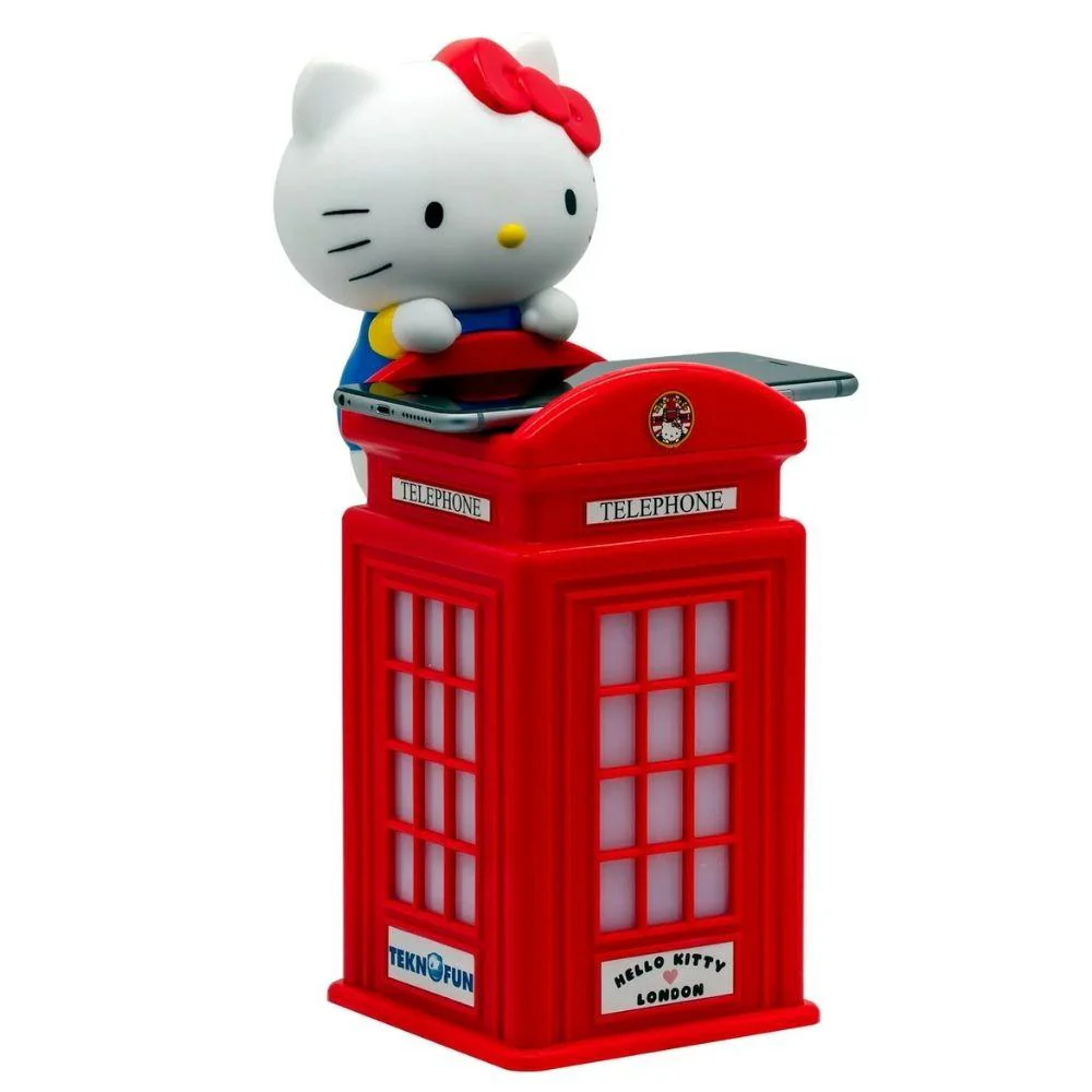 Hello Kitty Wireless Charger London Phone Booth