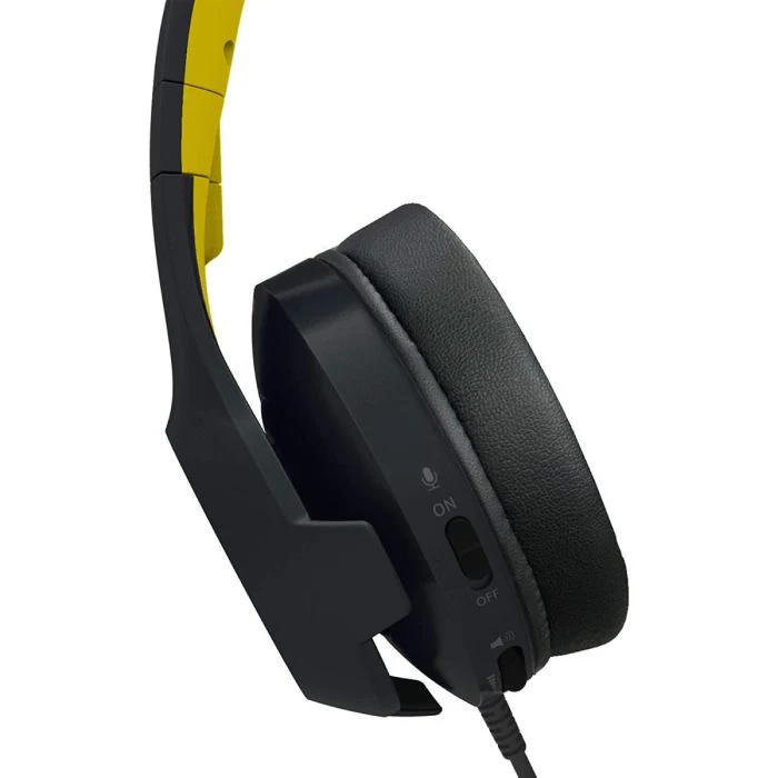 HORI Nintendo Gaming Headset (Pikachu COOL) Black & Yellow / - Image 3
