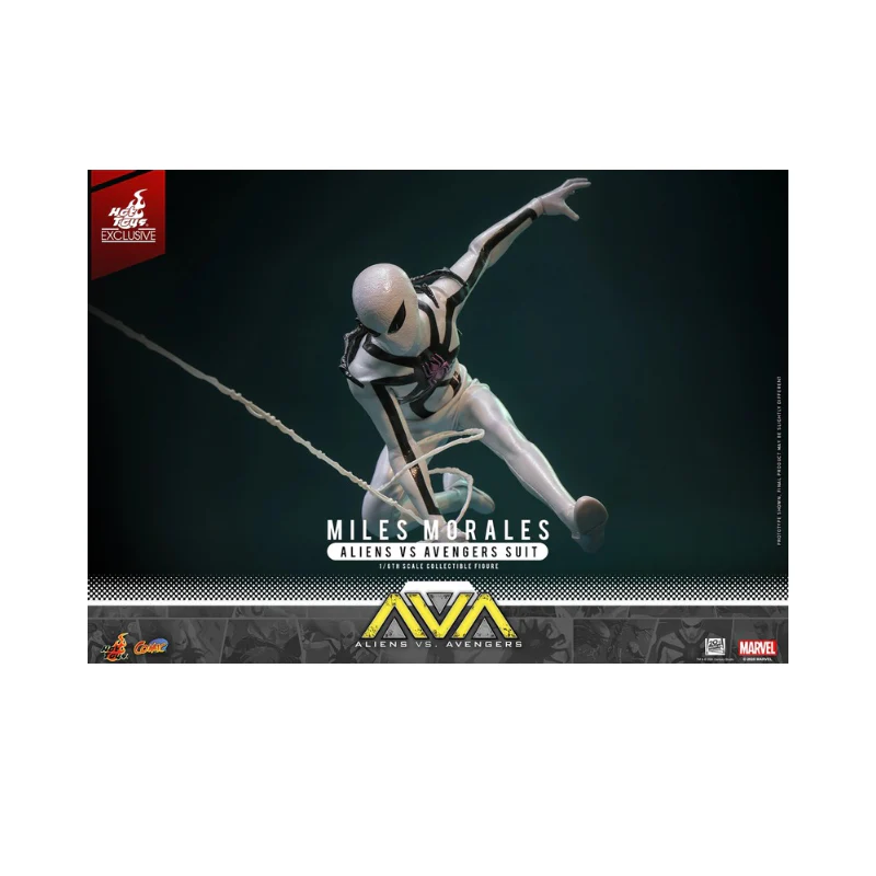 Marvel Miles Morales (Aliens Vs. Avengers Suit) 1/6 Scale Figures By Hot Toys - Image 10