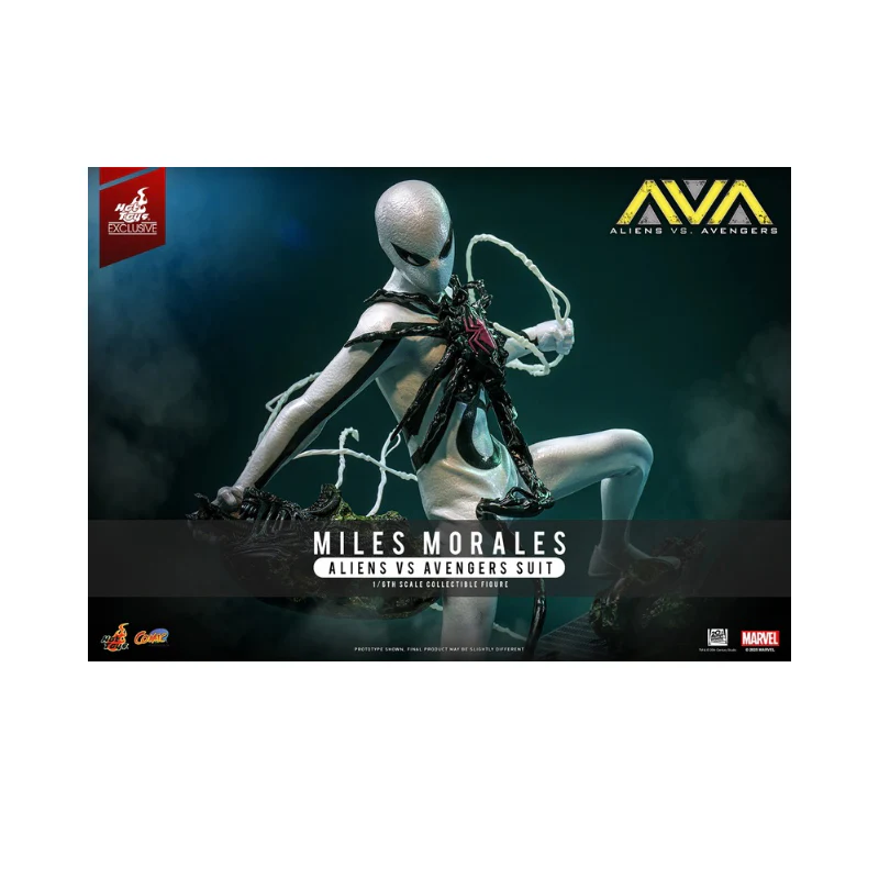 Marvel Miles Morales (Aliens Vs. Avengers Suit) 1/6 Scale Figures By Hot Toys - Image 2