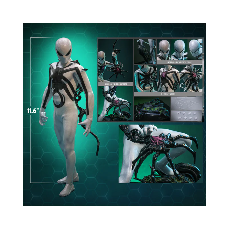Marvel Miles Morales (Aliens Vs. Avengers Suit) 1/6 Scale Figures By Hot Toys - Image 3