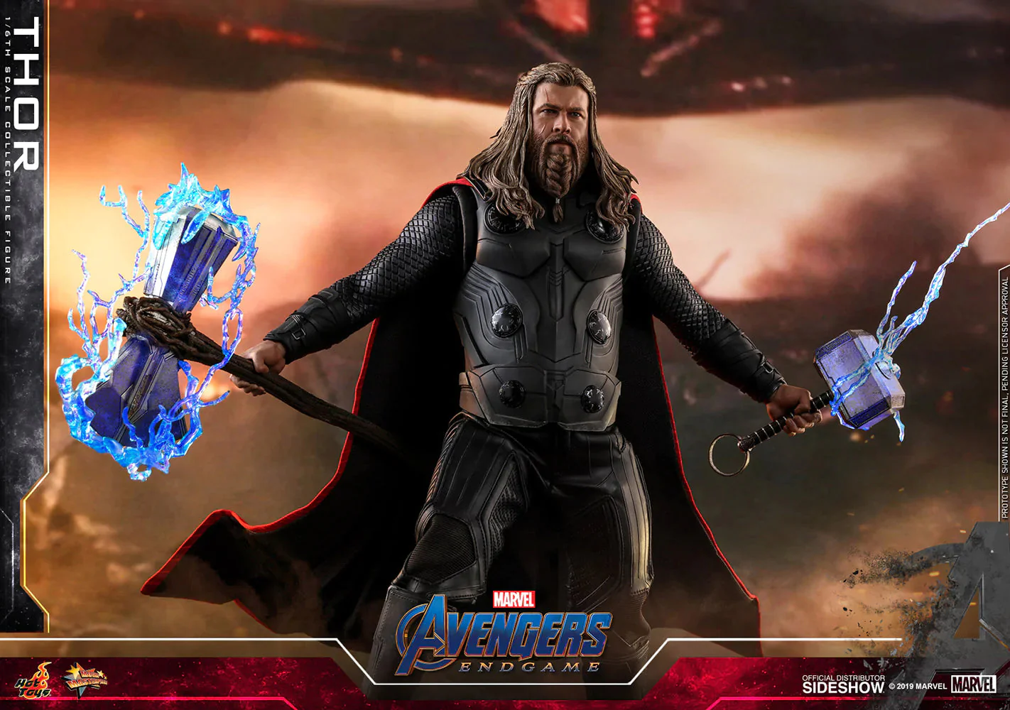 Avengers: Endgame - Movie Masterpiece Series Thor 1/6 Scale Figure by Hot Toys - Image 3