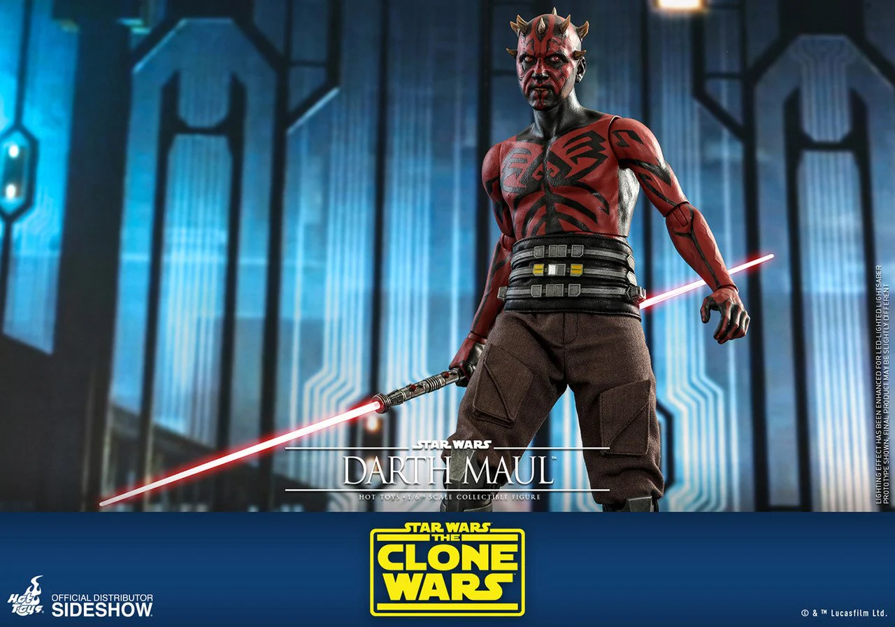 Star Wars Darth Maul 1/6 Scale Figure By Hot Toys - Image 5