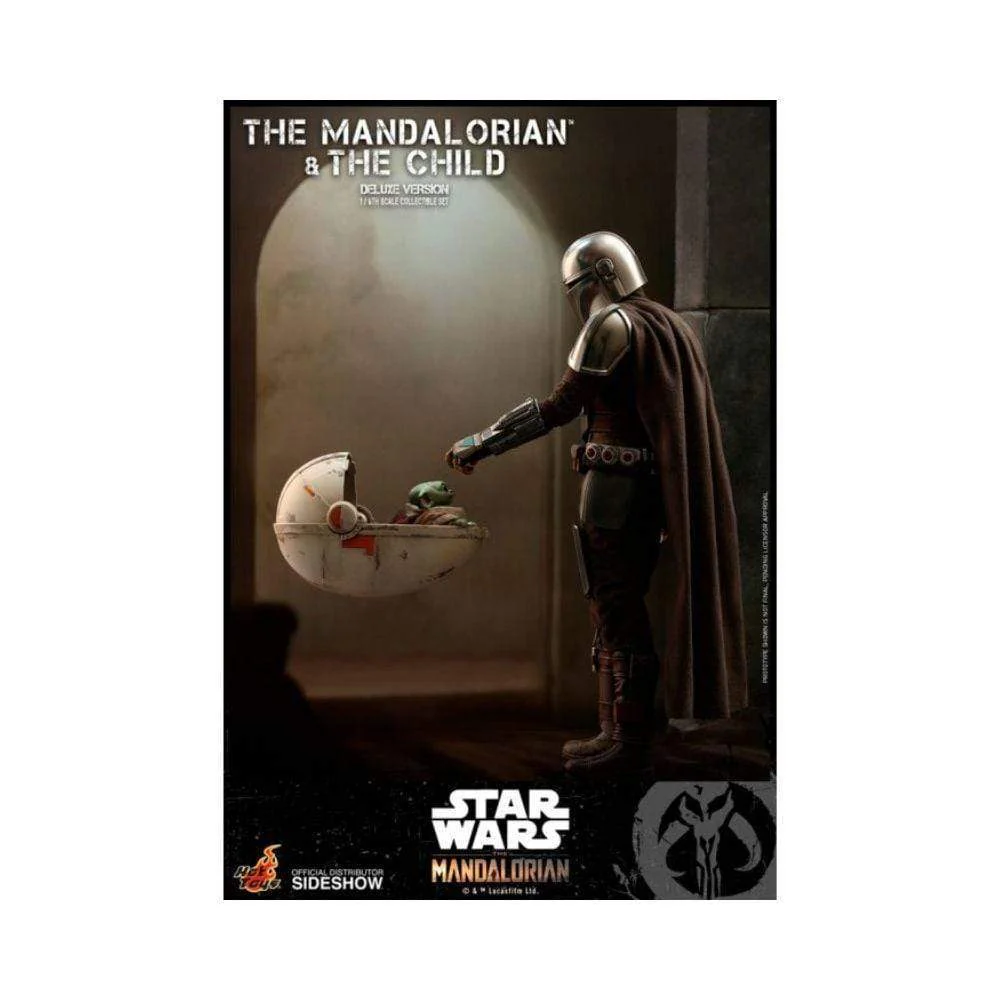 Hot Toys : Mandalorian & Child 1:6 Deluxe Set - Image 3