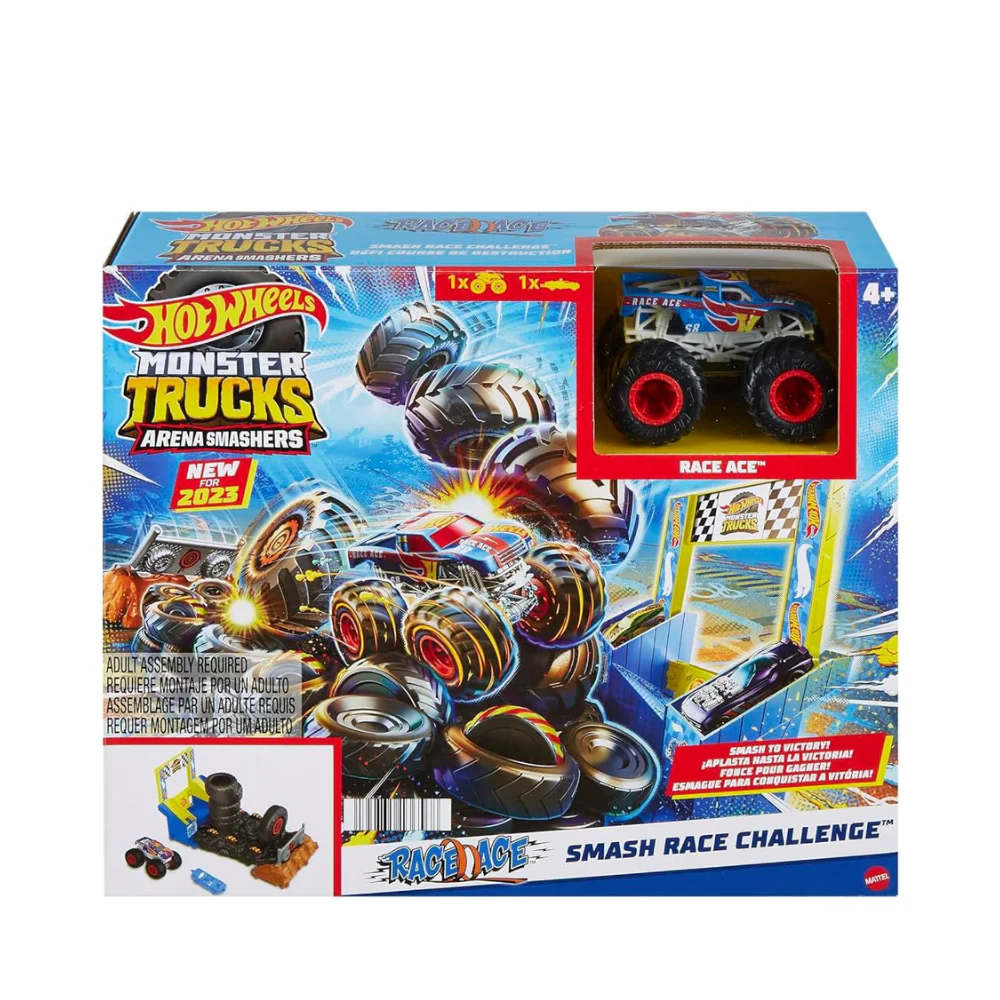 Hot Wheels Monster Trucks Arena World: Entry Challenge Asst By Mattel