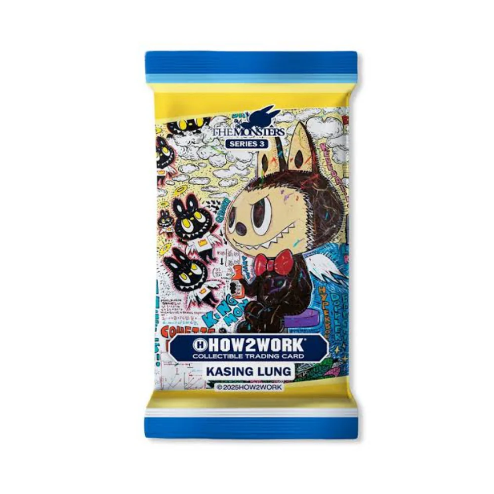 HOW2WORK x SAKA SAKA - Trading Cards by Kasing Lung Booster Packs (1 Random)