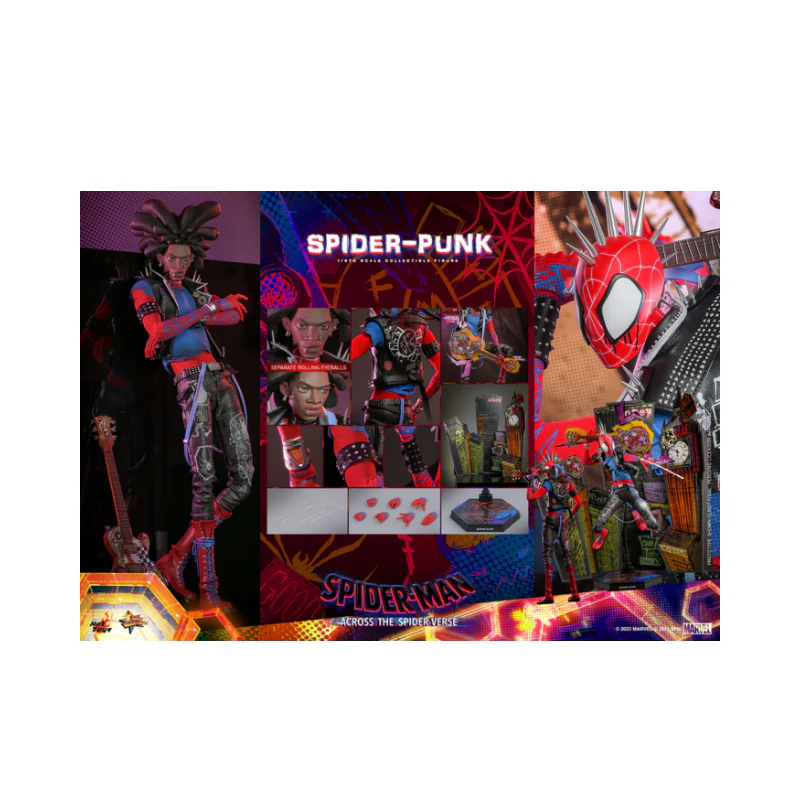 Marvel Spider Punk Sixth Scale Figure By Hot Toys - Image 3