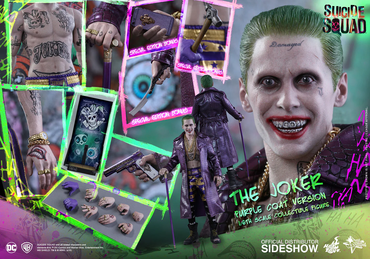 Suicide Squad The Joker (Purple Coat Version) Action Figure By Hot Toys - Image 3