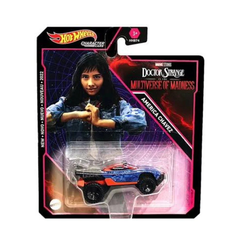 Hot Wheels Marvel Multiverse of Madness  Character Car America Chaves