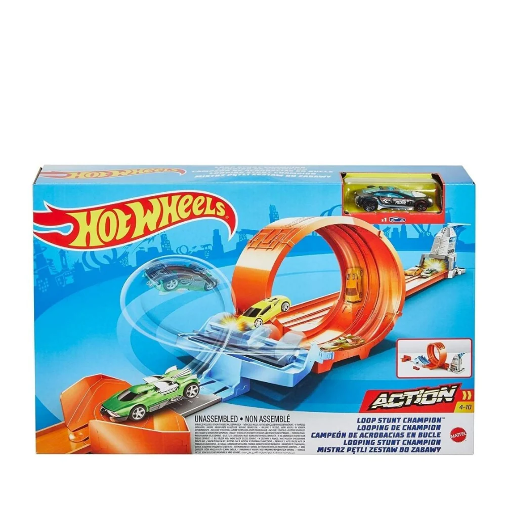 Hot Wheels Championship Trackset Loop Stunt by Mattel