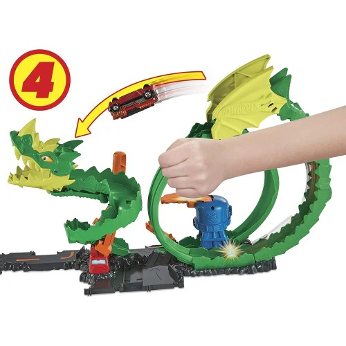 Hot Wheels Dragon Drive Firefight Track Set - Image 5