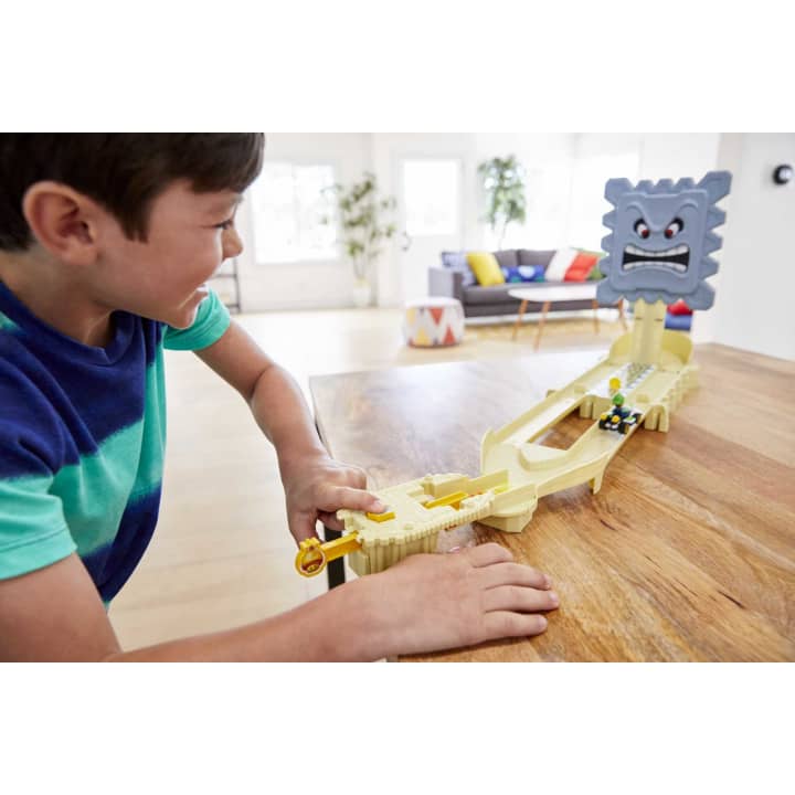 Hot Wheels Mario Kart Levels Track Set Thwomp - Ruins - Image 3
