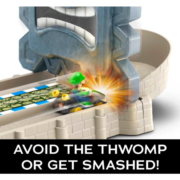 Hot Wheels Mario Kart Levels Track Set Thwomp - Ruins - Image 4
