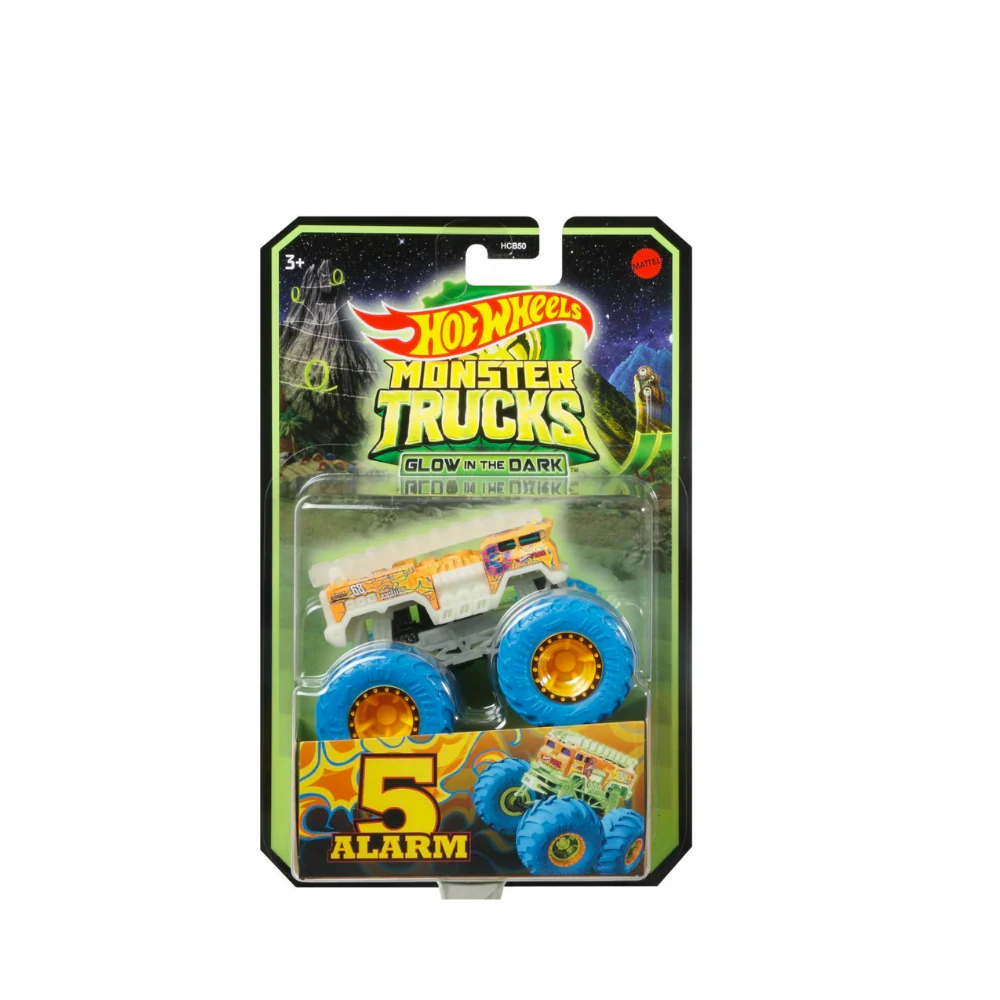 HW MT 1:64 Glow in the Dark Singles Asst