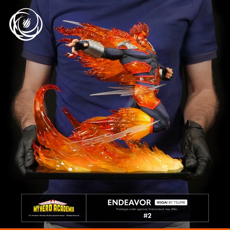My Hero Academia Enji Todoroki Endeavor 1/6 Scale Ikigai Statue By Tsume Art - Image 4