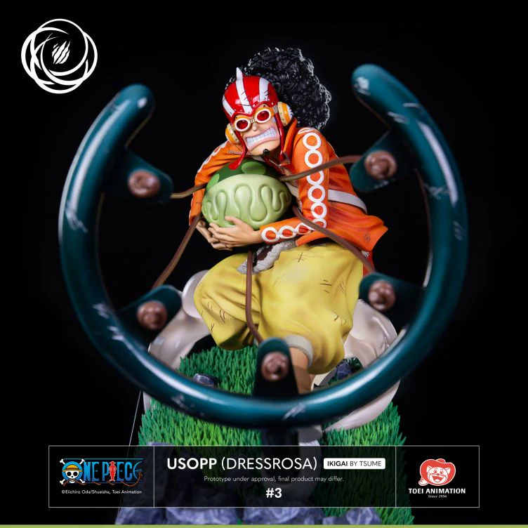 One Piece Ussop Dressrosa Version 1/6 Scale Ikigai Statue by Tsume Art - Image 2