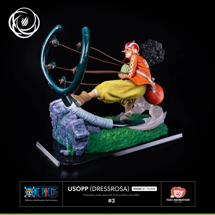One Piece Ussop Dressrosa Version 1/6 Scale Ikigai Statue by Tsume Art - Image 5