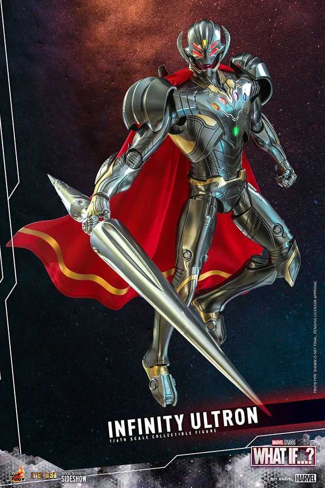 Marvel: What if…? - Infinity Ultron Action Figure 1/6 Scale Collectible Set by Hot Toys - Image 3