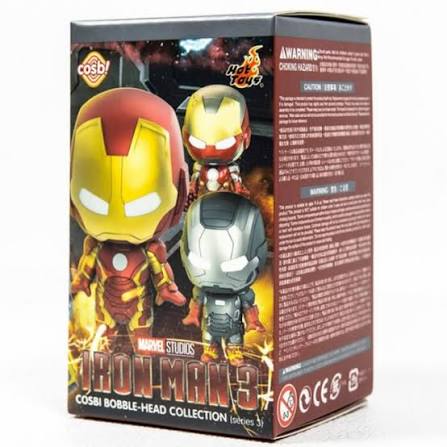Iron Man 3 - Iron Man Cosbi Bobble Head Collection Blind Box By Hot Toys - Image 2