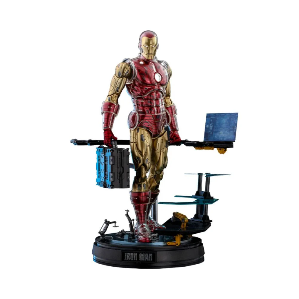 Marvel Iron Man Deluxe 1/6 Diecast Action Figure by Hot Toys