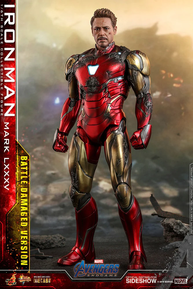 Iron Man Mark LXXXV (Battle Damaged Version) Special Edition Action Figure By Hot Toys - Image 3