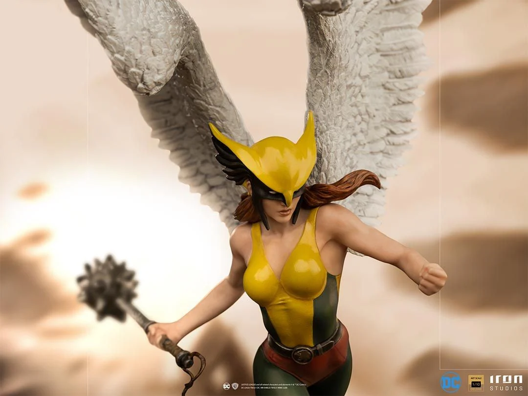 Dc Comics Hawkgirl Deluxe Art Scale 1/10 Statue By Iron Studios - Image 3
