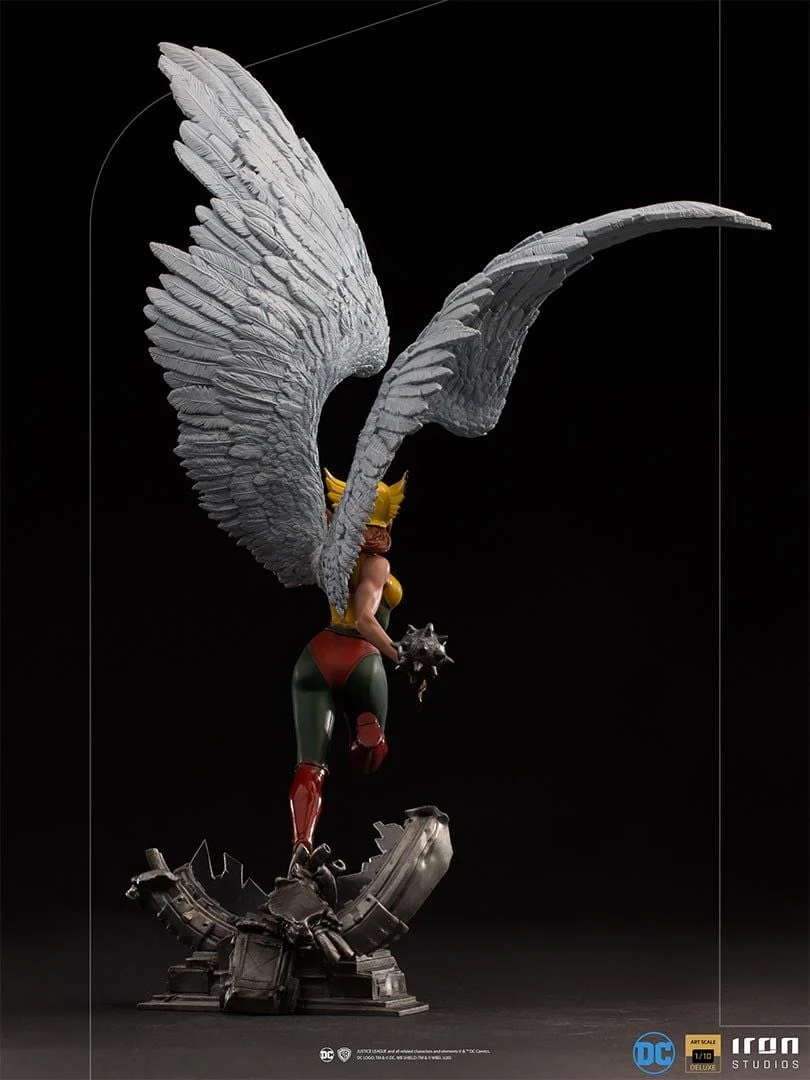 Dc Comics Hawkgirl Deluxe Art Scale 1/10 Statue By Iron Studios - Image 6