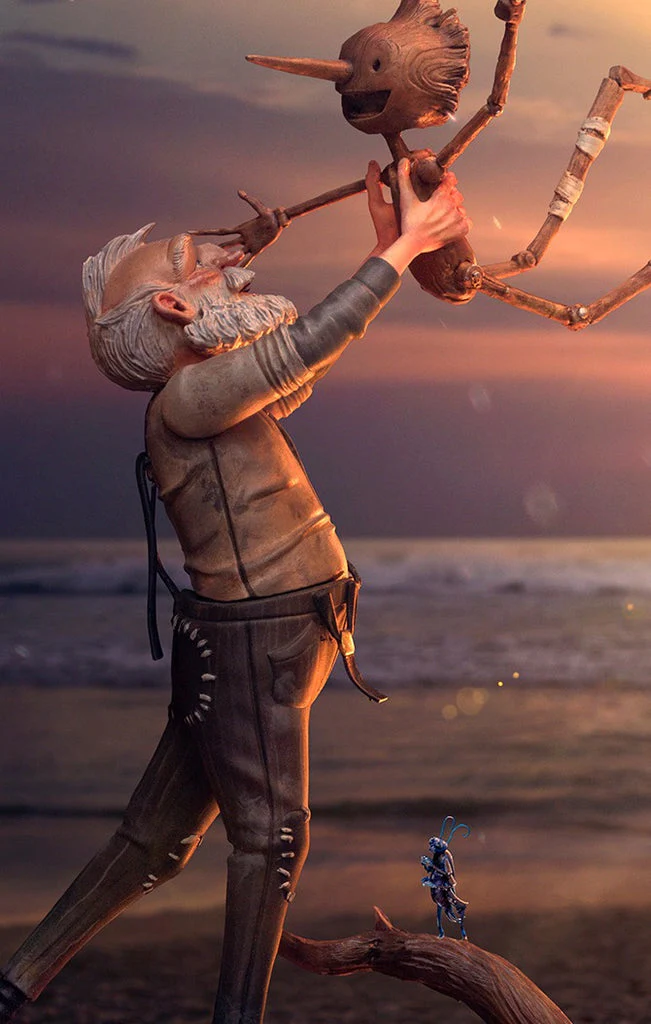 Geppetto & Pinocchio - Pinocchio - Art Scale 1/10 by Iron Studios - Image 2