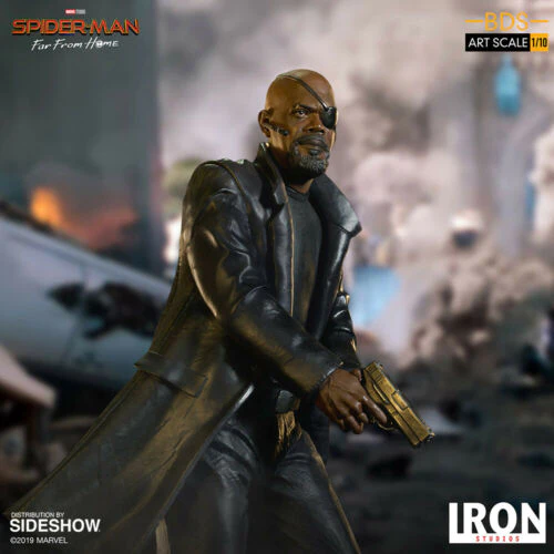 Marvel Nick Fury 1/10 Scale Figure by Iron Studios - Image 3