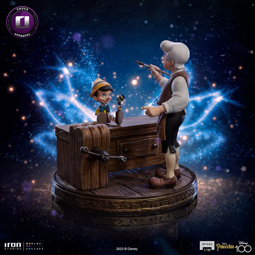 Pinocchio - Disney 100Th - Pinocchio - Art Scale 1/10 - by Iron Studios - Image 4