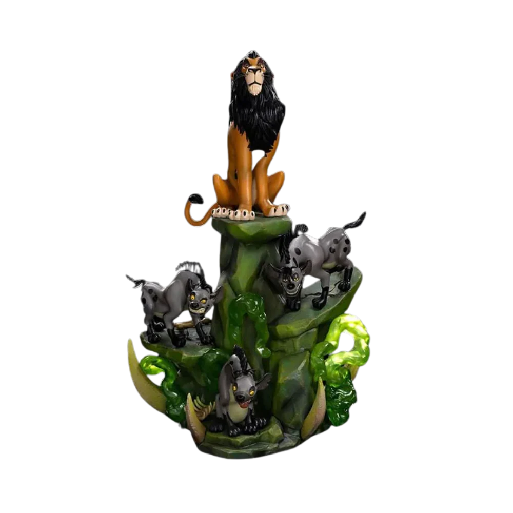 Scar Deluxe - Disney 100Th - The Lion King - Art Scale 1/10 by Iron Studios
