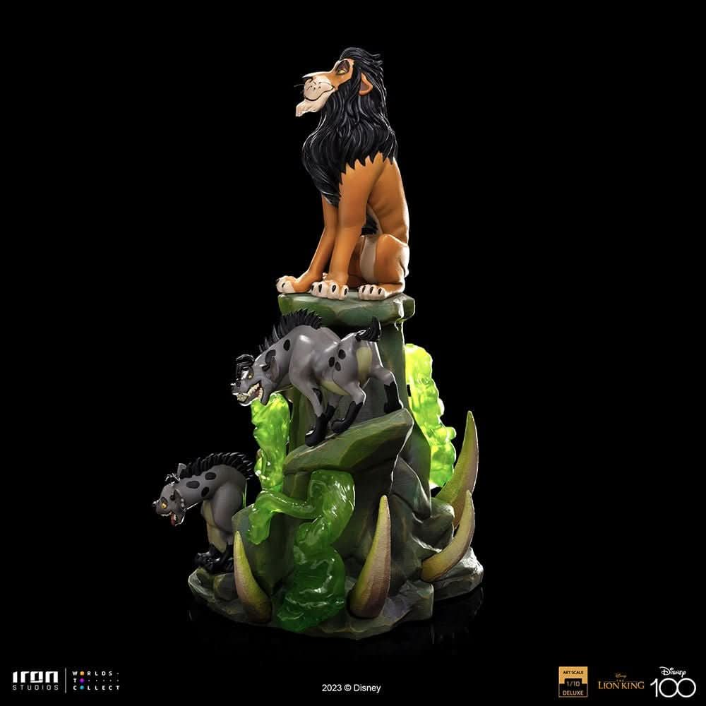 Scar Deluxe - Disney 100Th - The Lion King - Art Scale 1/10 by Iron Studios - Image 3