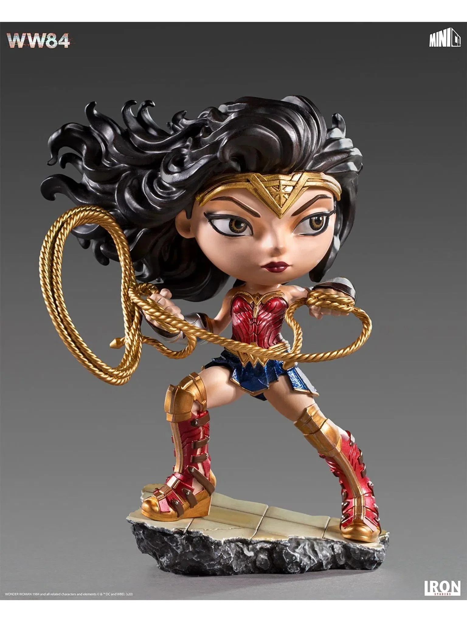 Wonder Woman WW84 Minico Statue by Iron Studios - Image 3