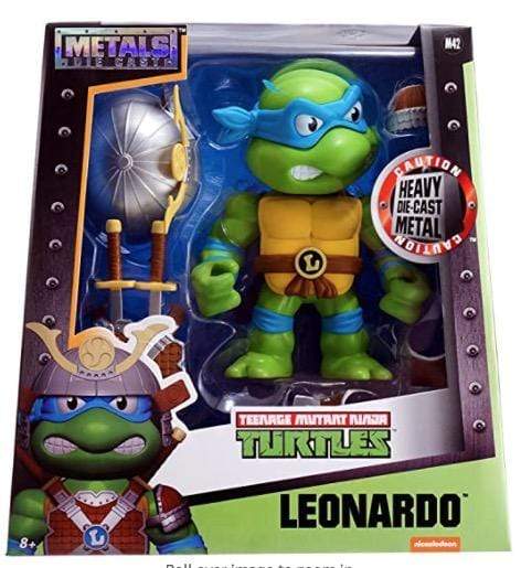 Jada 97543 Metals Teenage Mutant Ninja Turtle Leonardo With Samurai Armor 6inch Figure