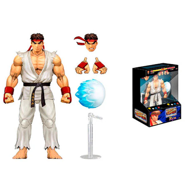Street Fighter II Ryu 6" Action Figure - Image 2