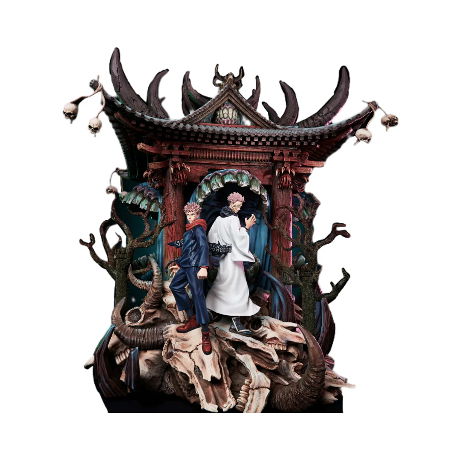 JUJUTSU KAISEN Itadori Yuji & Ryomen Sukuna 1/4 Scale Statue By UNiQUE ART