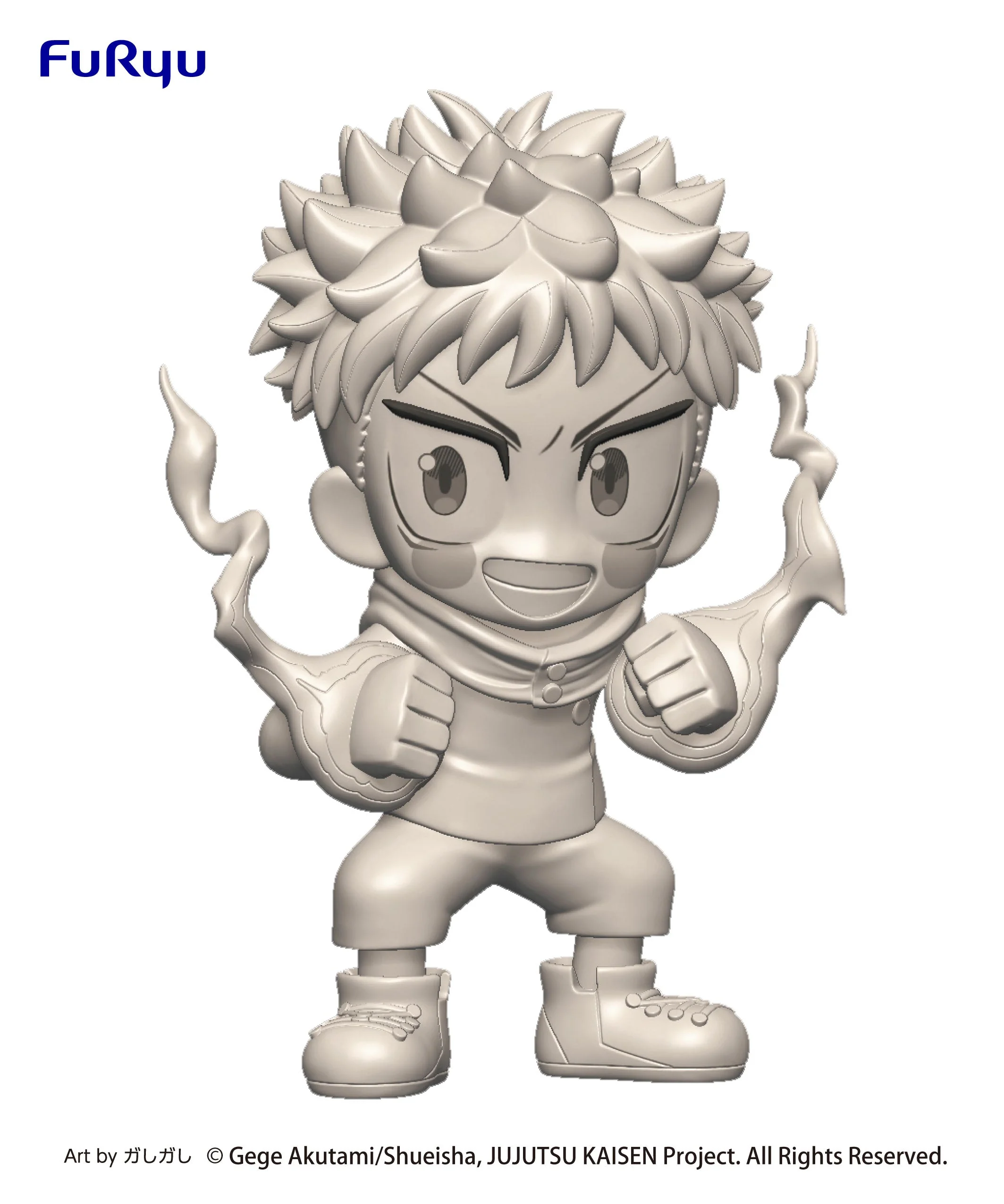 Jujutsu Kaisen Series Toonize Yuji Itadori Cartoon Color Ver. Figure by Good Smile Company - Image 2