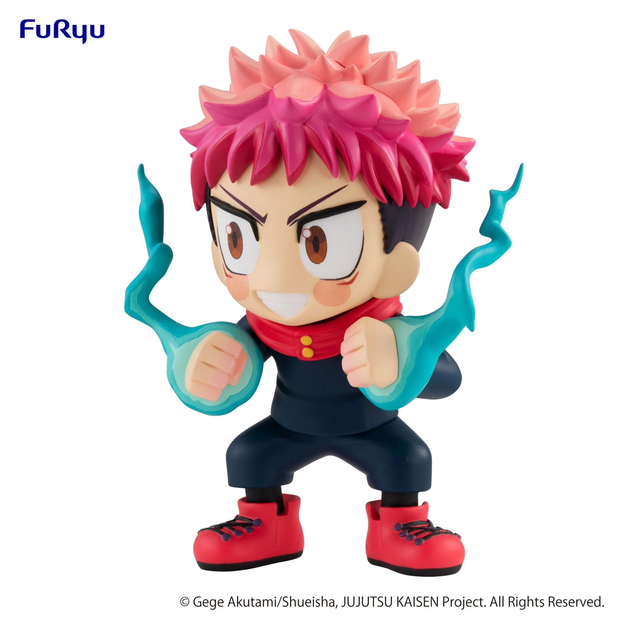 Jujutsu Kaisen Series Toonize Yuji Itadori Cartoon Color Ver. Figure by Good Smile Company - Image 3