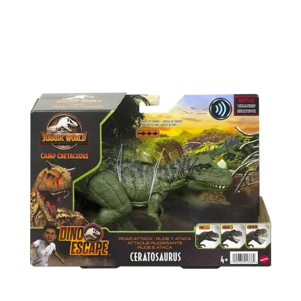 Jurassic World Dino Escape Camp Cretaceous Ceratosaurus