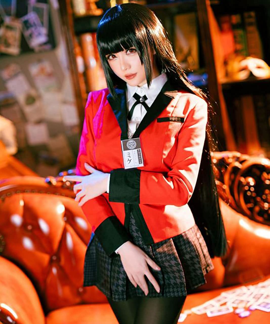 Kakegurui Yumeko Jabami Costume for Adults (Medium) - Image 3
