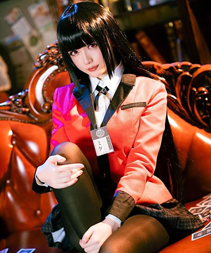 Kakegurui Yumeko Jabami Costume for Adults (Medium) - Image 4